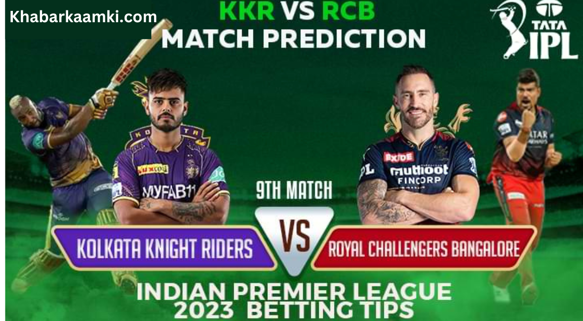 KKR vs RCB Match Prediction Squad, Players List, Captain, Timing