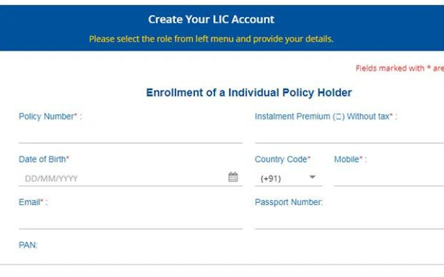 Check LIC Policy Status Form