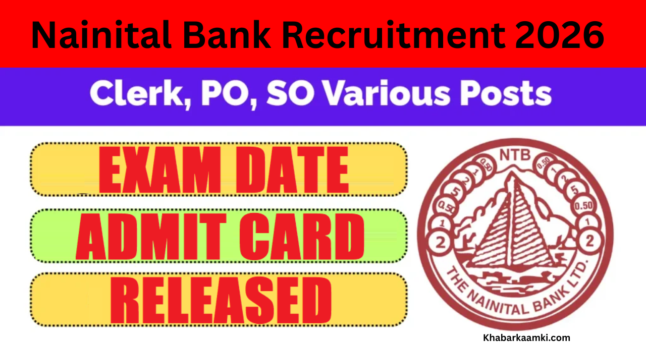 Nainital Bank CSA Clerk PO SO Admit Card 2026 Link