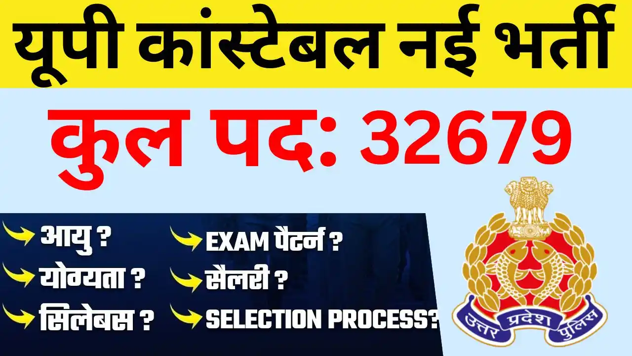 UP Police Constable Exam Pattern 2026